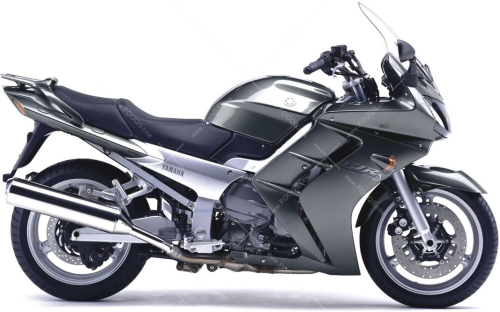 Yamaha FJR 1300 2003 2005 green fooqs motorcycle decals aufkleber oem autocollants adesivi naklejki nalepky adhesivos nalepky oem original