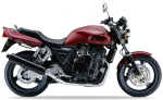 Honda CB 1000 F 1993-1996 rojo oscuro R210 adhesivos
