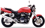Honda CB 1000 F 1993-1996 rojo R201 adhesivos