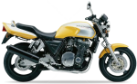 Honda CB 1000 F 1993-1996 Yellow Y124 stickers decals