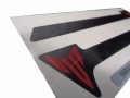 Yamaha Mt 07 2016 2016 red black fooqs naklejki motor sticker 摩托車貼紙 oem original