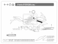 Yamaha XJ 6 Diversion F 2011 black SMX fooqs naklejki decals stickers naljepnice aufkleber oem paint parts color code adesivi adesivo autocollants 1