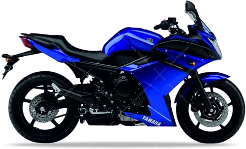 Yamaha XJ6 Diversion F 2010 2011 blue VPBC5 fooqs naklejki decals stickers naljepnice aufkleber oem paint parts color code adesivi adesivo autocollants