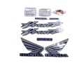 Honda CB 600 F Hornet 2002 2004 blue fooqs motorsticker naklejki