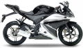 Yamaha YZF 125R 2008 black fooqs naklejki stickers oem decals aufkleber adesivi autocollants original nalepky 1