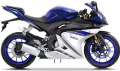 Yamaha YZF 125R 2015 2016 blue 13 DPBM13 fooqs naklejki stickers oem decals aufkleber adesivi autocollants original nalepky