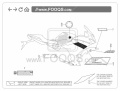 Yamaha XJ6 Diversion F 2011 2012 fooqs naklejki stickers decals aufkleber oem наклейки matricák tarra klistermärken naljepnice lipdukai kleepsud