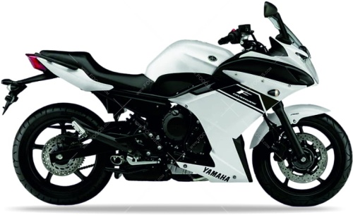 Yamaha XJ6 Diversion F 2013 white fooqs naklejki stickers decals aufkleber oem motorrad motocyklowy sklep pegatinas adesivi adesivos nálepky autocolante