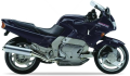 Yamaha GTS 1000 1993 1994 Dark Blue 3 naklejki fooqs naklejki stickers decals aufkleber oem
