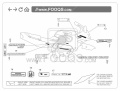 Yamaha GTS 1000 1993 1994 naklejki fooqs naklejki stickers decals aufkleber oem paint parts color code adesivi adesivo autocollant