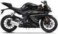 Yamaha YZF 125 R 2017 2018 dark grey 6 MDNM6 fooqs naklejki stickers oem decals aufkleber adesivi autocollants original nalepky 1