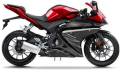 Yamaha YZF 125R 2017 red B RMB fooqs naklejki stickers oem decals aufkleber adesivi autocollants original nalepky 1