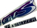 Yamaha GTS 1000 1995 1996 dark blue 3 fooqs naklejki motodecals stickers aftermarket mootorrata kleebised oem original