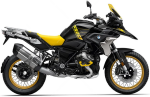 BMW R 1250 GS 2021-2022 nero tempesta metallizzato WND2 Edition 40 Years GS adesivi
