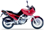 Bmw F 650 ST 1997-2000 red naklejki