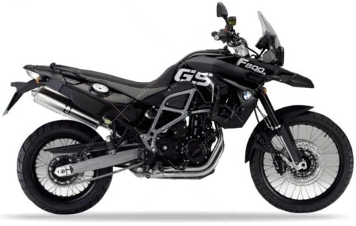 BMW F 800 GS 2011 2012 triple black grey YN93 fooqs naklejki stickers decals aufkleber oem αυτοκόλλητα μοτοσικλέτας adhesivos