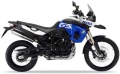 BMW F 800 GS 2011 2012 blue white YN96 Trophy fooqs stickers oem decals aufkleber adesivi autocollants original nalepky