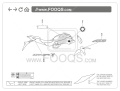 Yamaha MT 07 2016 naklejki fooqs stickers oem decals aufkleber adesivi autocollants