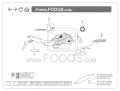 Yamaha MT 07 2016 2017 naklejki fooqs stickers oem decals aufkleber adesivi autocollants