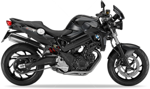 BMW F 800 R 2012 2014 black fooqs stickers oem decals aufkleber adesivi matricák adhesivos autocollants original nalepky