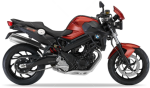 Bmw F 800 R 2012 - 2014 red black naklejki