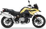 Bmw F 750 GS 2018 - 2019 yellow WN2A naklejki