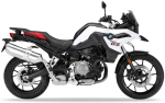 Bmw F 750 GS 2018 - 2020 white YNB5 naklejki