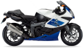 BMW K 1300 S 2012 alpin white lupin blue night black YN79 fooqs stickers oem decals aufkleber adesivi matricák adhesivos autocollants original nalepky