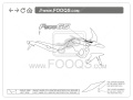 BMW F 800 GS 2011 2012 fooqs motorcycle decals aufkleber replica motorcykel stickers oem original