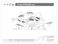 BMW F 800 GS 2011 2012 fooqs naklejki stickers decals aufkleber oem αυτοκολλητα μοτοσικλέτας adhesivos