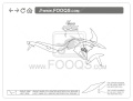 BMW F 800 GS 2015 fooqs stickers oem decals aufkleber adesivi autocollants original nalepky