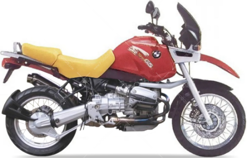 BMW R 1100 GS 1994 1996 red yellow naklejki fooqs stickers oem decals aufkleber adesivi matricák adhesivos autocollants original nalepky