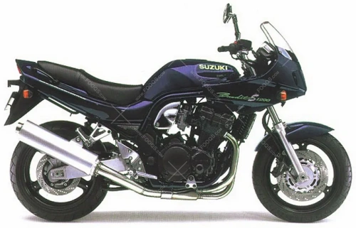 Protection Chaîne Blindage Logo Ibex Pour Suzuki GSF Bandit - Modèles 600/1200/1250