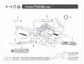 Yamaha FJR 1300 2001 2002 fooqs aufkleber naklejki decals autocollant motorcycle stickers motostickers oem autocollants