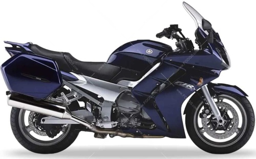 Yamaha FJR 1300 2003 2006 dark blue fooqs motorcycle decals aufkleber oem autocollants adesivi naklejki nalepky adhesivos nalepky oem original
