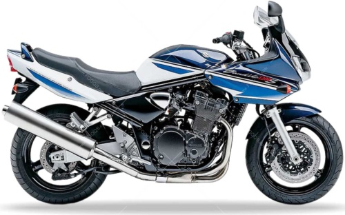 Suzuki gsf 1200 s bandit 2005 limited fooqs naklejki motor sticker nálepky na motorku