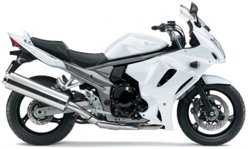Suzuki Gsx 1250 Fa 2010 2016 white fooqs naklejki motostickers decals replica motorcykel stickers oem original