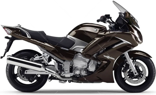 Yamaha FJR 1300 2013 Dark Orange Metallic 1 fooqs stickers oem decals aufkleber adesivi autocollants