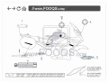 Yamaha FJR 1300 2009 2011 fooqs naklejki stickers oem decals aufkleber adesivi autocollants original nalepky