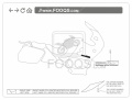 BMW R 1100 RT 1996 1997 szablon fooqs naklejki stickers decals aufkleber oem naljepnice lipdukai stiùbhartan