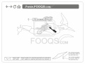 BMW R 1150 GS 2002 2003 szablon fooqs naklejki stickers decals aufkleber oem pegatinas klistremerker adesivi autocollants