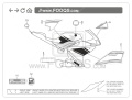 Yamaha YZF 125R 2008 fooqs naklejki stickers oem decals aufkleber adesivi autocollants original nalepky