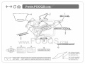 Honda CBR 600RR 2003 2004 USA fooqs naklejki stickers decals aufkleber oem paint parts color code adesivi adesivo