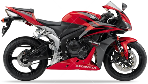 Honda CBR 600RR 2008 Red R157BB fooqs naklejki stickers decals aufkleber oem paint parts color code adesivi adesivo autocollants