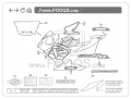 Honda CBR 600 RR 2004 red fooqs motorcycle decals aufkleber oem autocollants adesivi naklejki nalepky adhesivos nálepky oem original 1