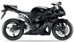 Honda CBR 600 RR 2010 graphit schwarz NHB01 Aufkleber