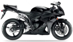 Honda CBR 600 RR 2009 graphit schwarz NHB01 Aufkleber