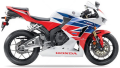 Honda CBR 600RR HRC 2013 White NH196 fooqs naklejki stickers decals aufkleber oem paint parts color code adesivi adesivo autocollants