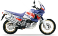Honda XRV 750 Africa Twin 1993 white NH138H fooqs stickers aufkleber naklejki autocollants nalepky