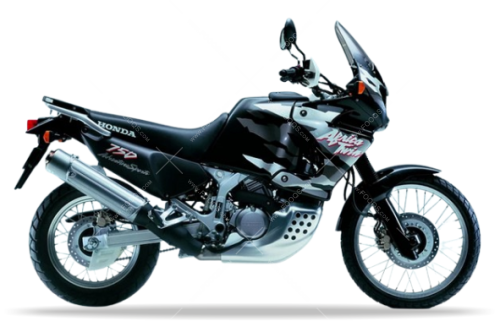 Honda XRV 750 Africa Twin 1999 black NH1 naklejki fooqs stickers aufkleber naklejki autocollants nalepky XRV750 africatwin retro 1